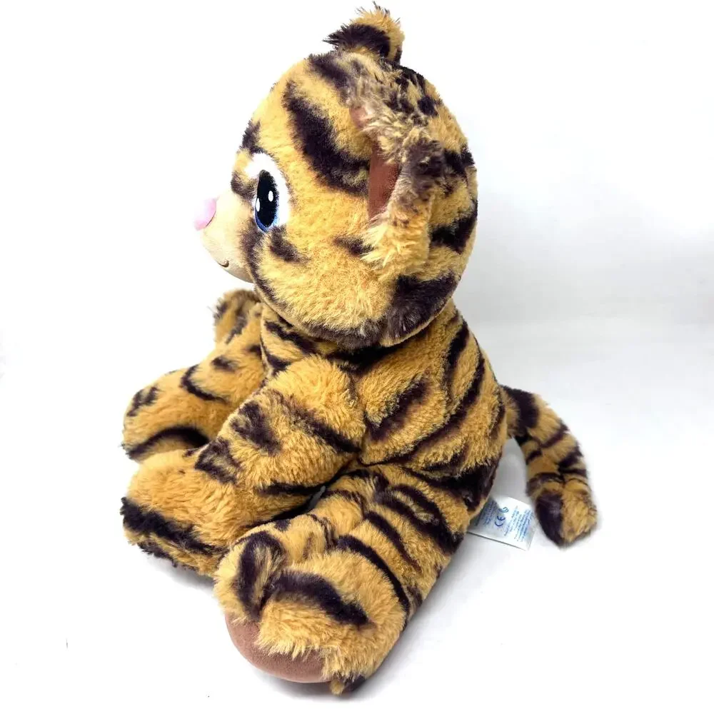 Build A Bear Tiger Cub Sitting Striped Cat‎ 2016 Stuffed Animal Plush BABW